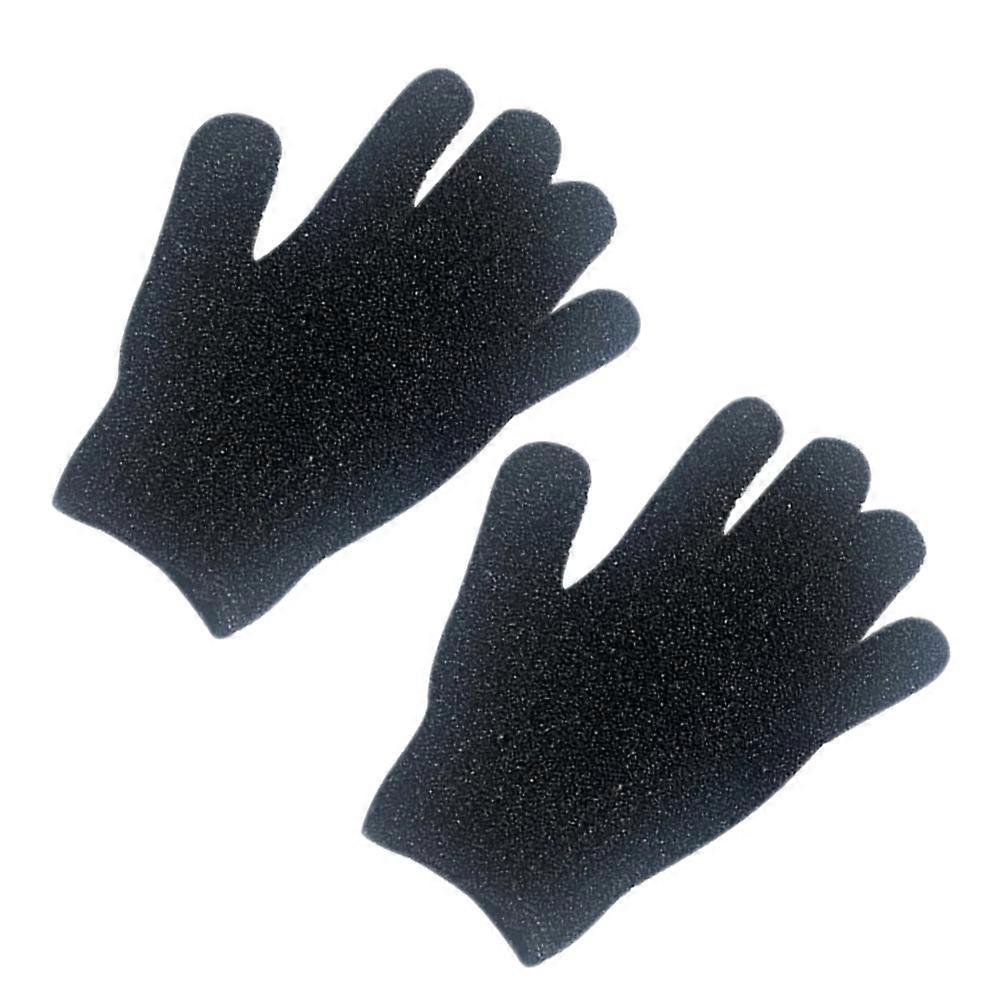 Exfoliating Bath Gloves for Body Scrub Textured Mitts for Rich Foam, Deep Cleansing & Unisex Fit for Shower & Spa Use