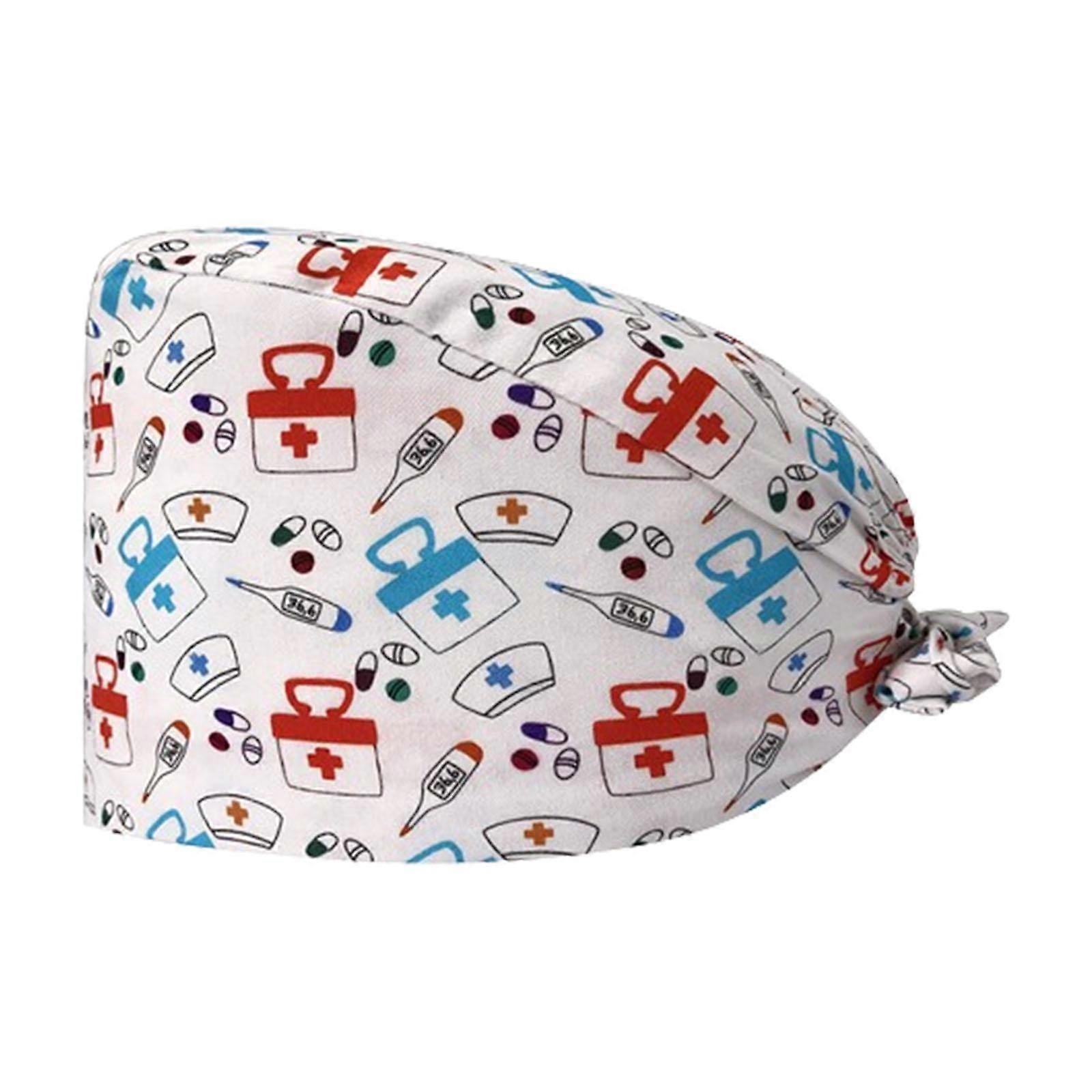 Scrub Cap Nurses Hats Washable Hospital Hat Comfortable Nurses Day Gift Nursing