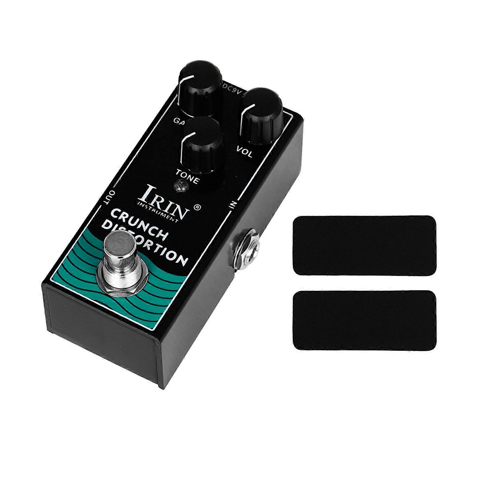 Elektrisk Guitar Effekt Pedal Effekter Processor Aluminiumslegering Letvægts