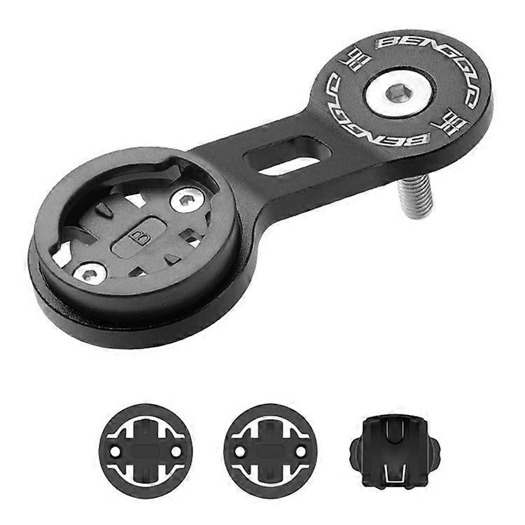 BENGGUO BG-2118 Aluminum Alloy Bike Computer Mount Stand Bracket (Without Silicone Phone Holder)