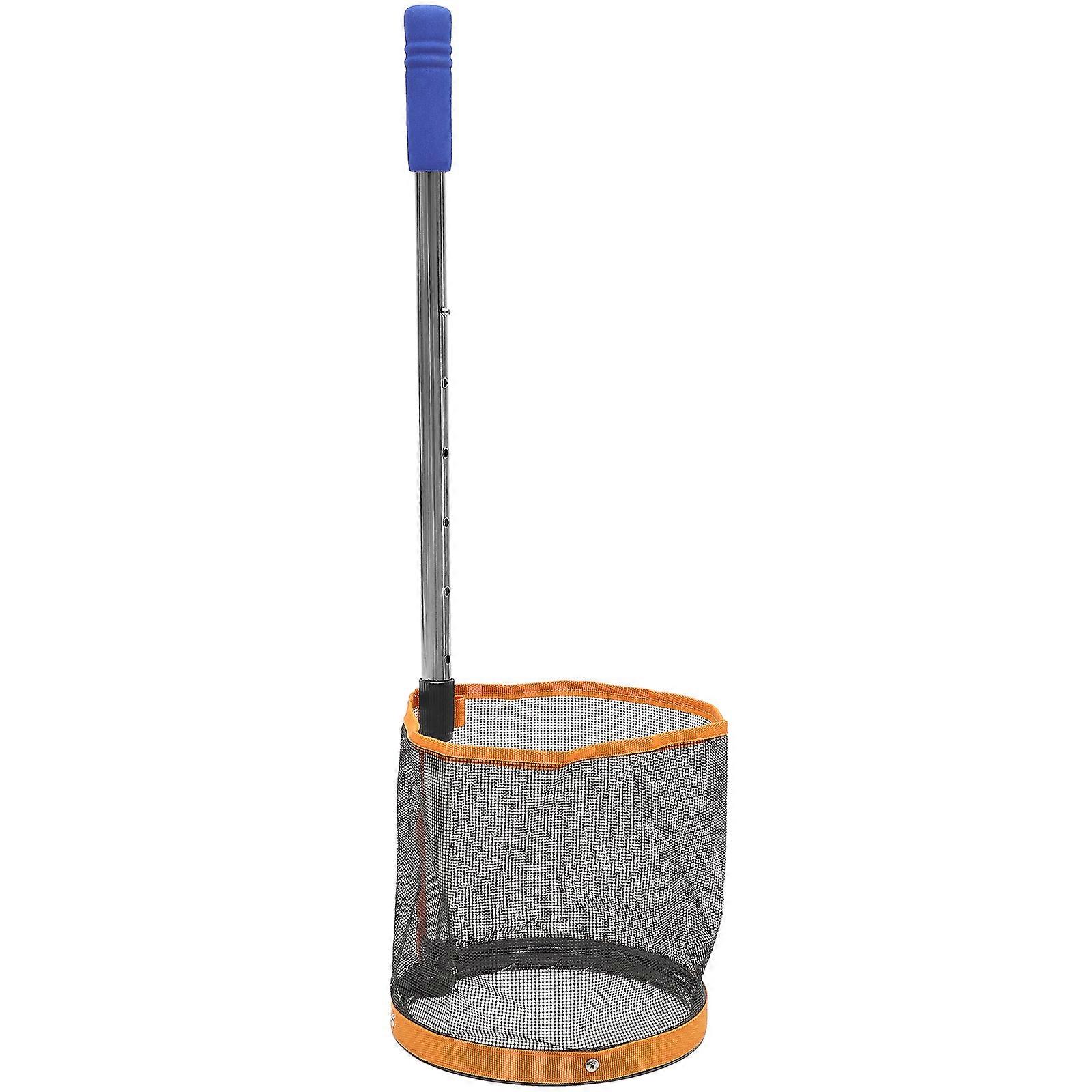 Durable Portable Table Tennis Ball Picker with Handle – Spring Collector for Small Pong Balls – Ideal for Gym and Training Use