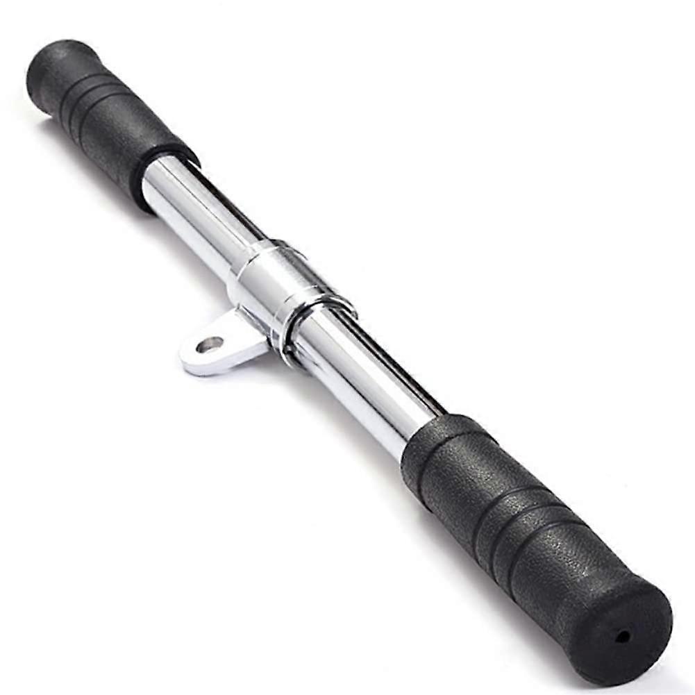 PullUp Bar, Rotating Straight Bar for Cable Devices, Rowing Training, Biceps, Home Fitness Training Equipment Ref: 4500
