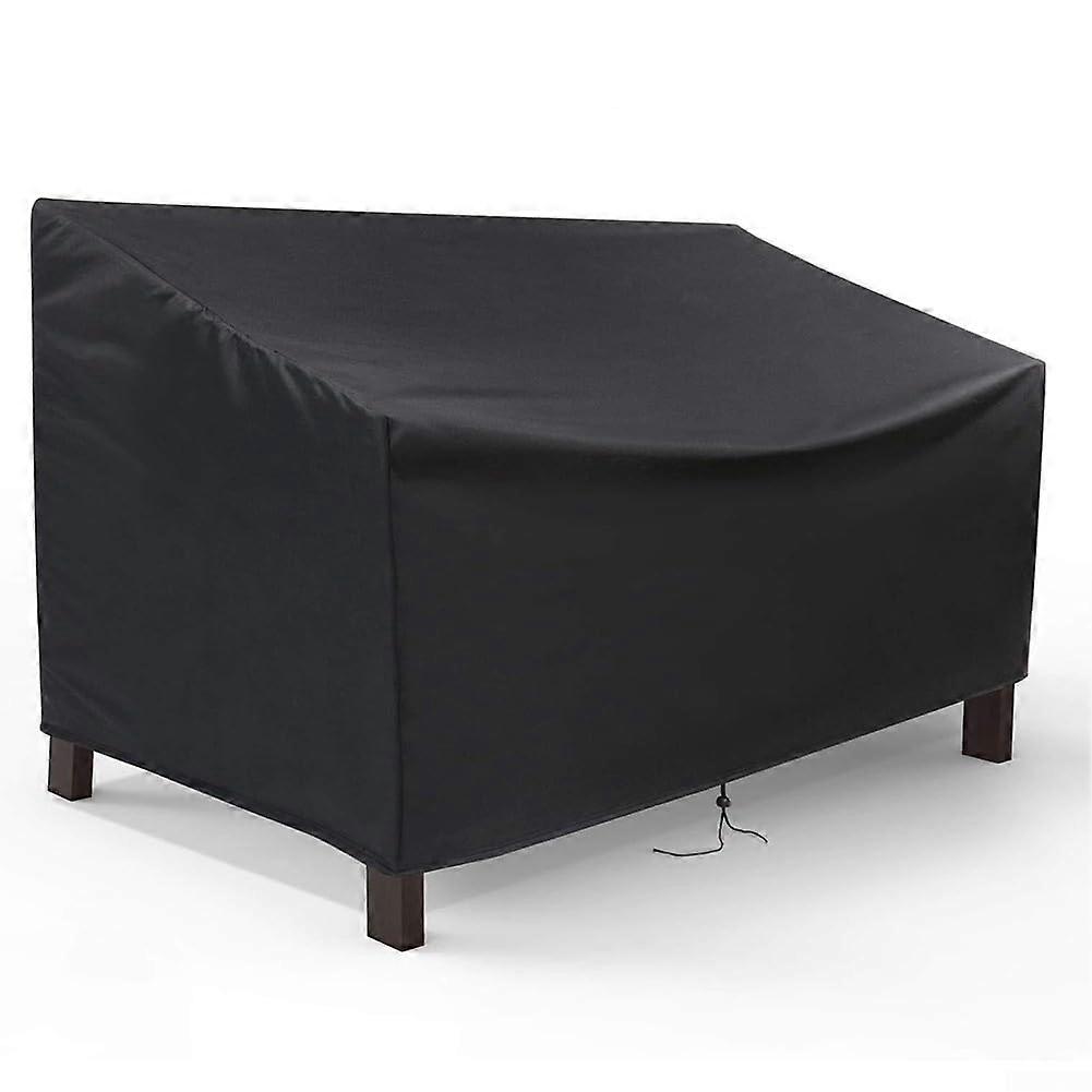 Weatherproof Garden Bench Cover with Adjustable Drawstring for Sturdy Seat (162 x 69 x 89 cm) 1626989cm