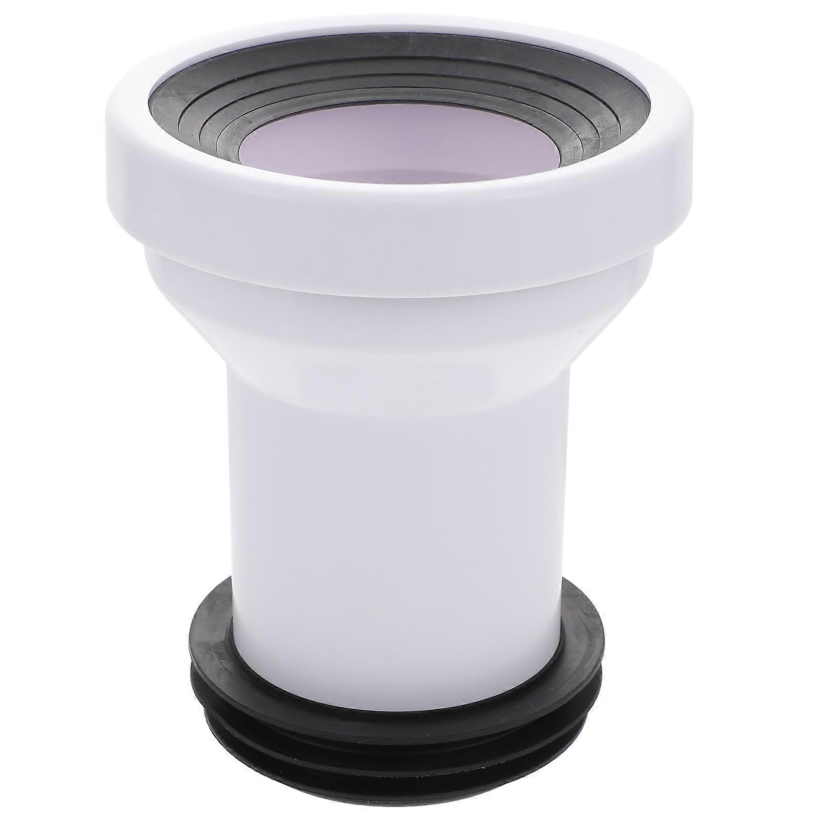 Toilet Extension Hose High Toughness Seamless Connection Easy Installation Leak Proof Design for Bathroom Use