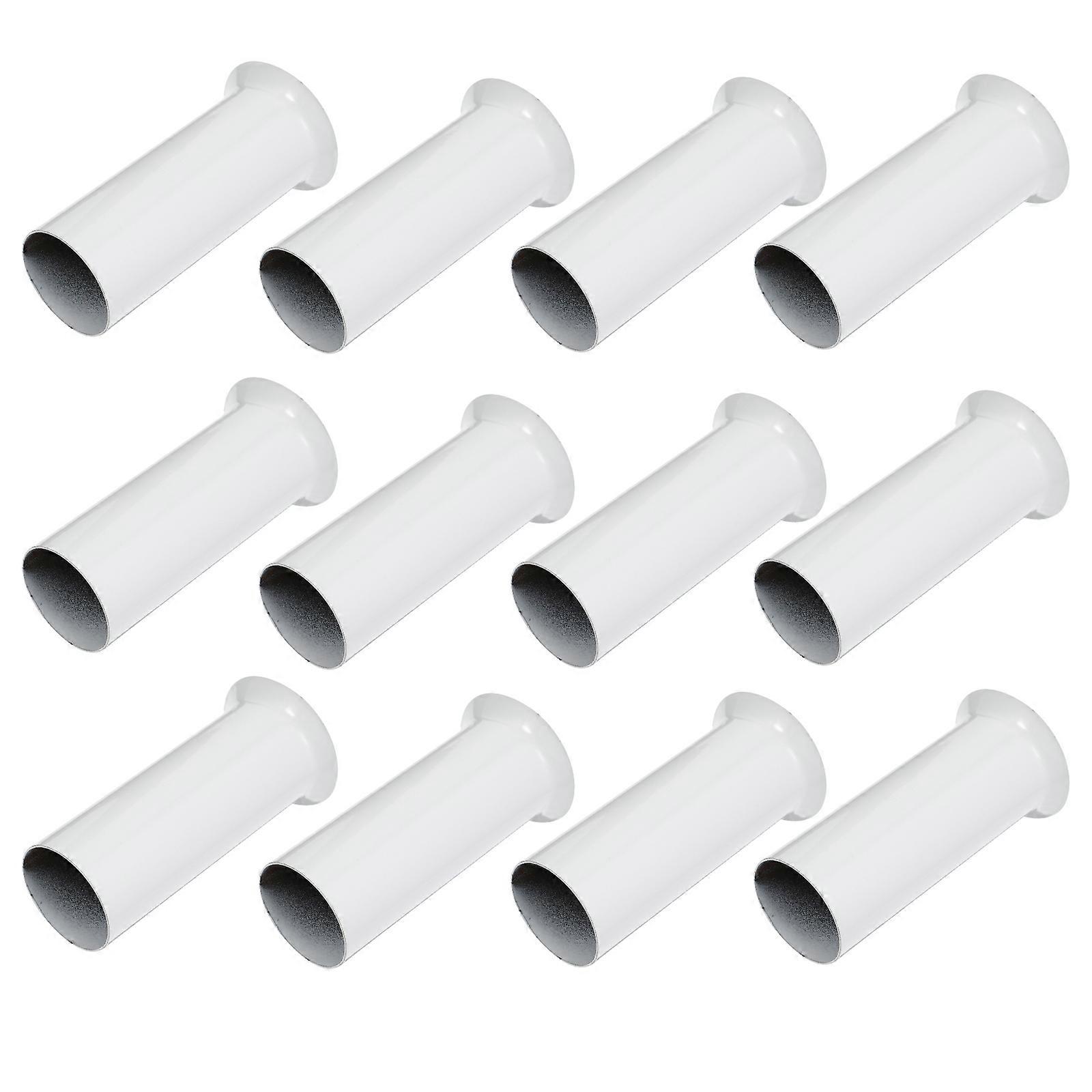 Bulb Base Cover Lamp Holder Cover Chandelier Home Decoration 30x80mm Heat Resistance 12Pcs