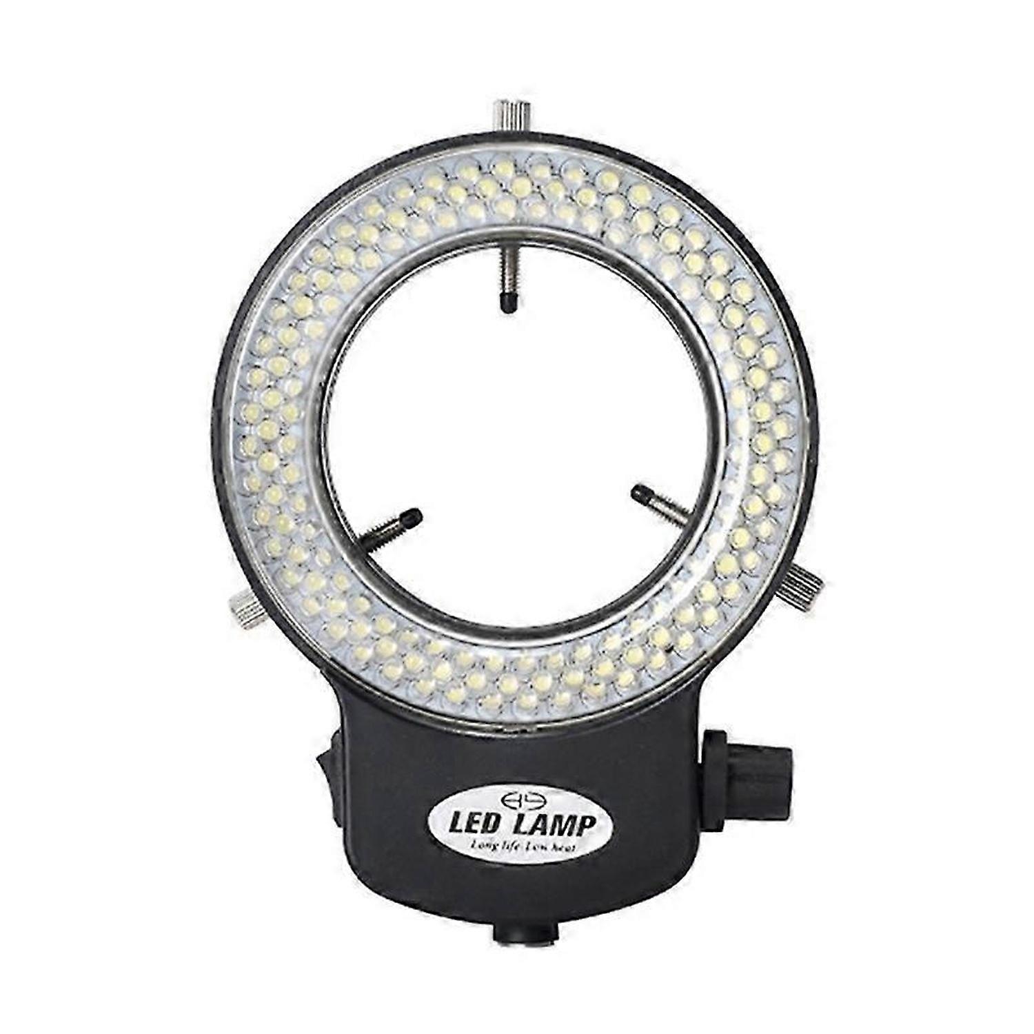 Microscope Light- Ring Light Adjustable 144 Lamp Beads LED Light Source Industrial Microscope Ring I