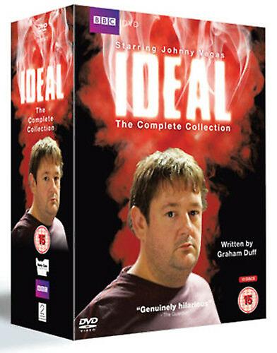 Ideal Series 1-7 DVD (2011) Johnny Vegas cert 15 13 discs NEW - Region 2