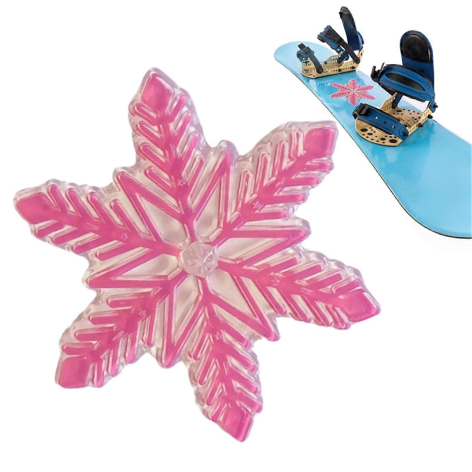 Snowflake Snowflake Stomp Pads Snowflake Shape Stomp Mat,, Improved Grip, Snowboard Stomp Pads, Weather Resistant Design