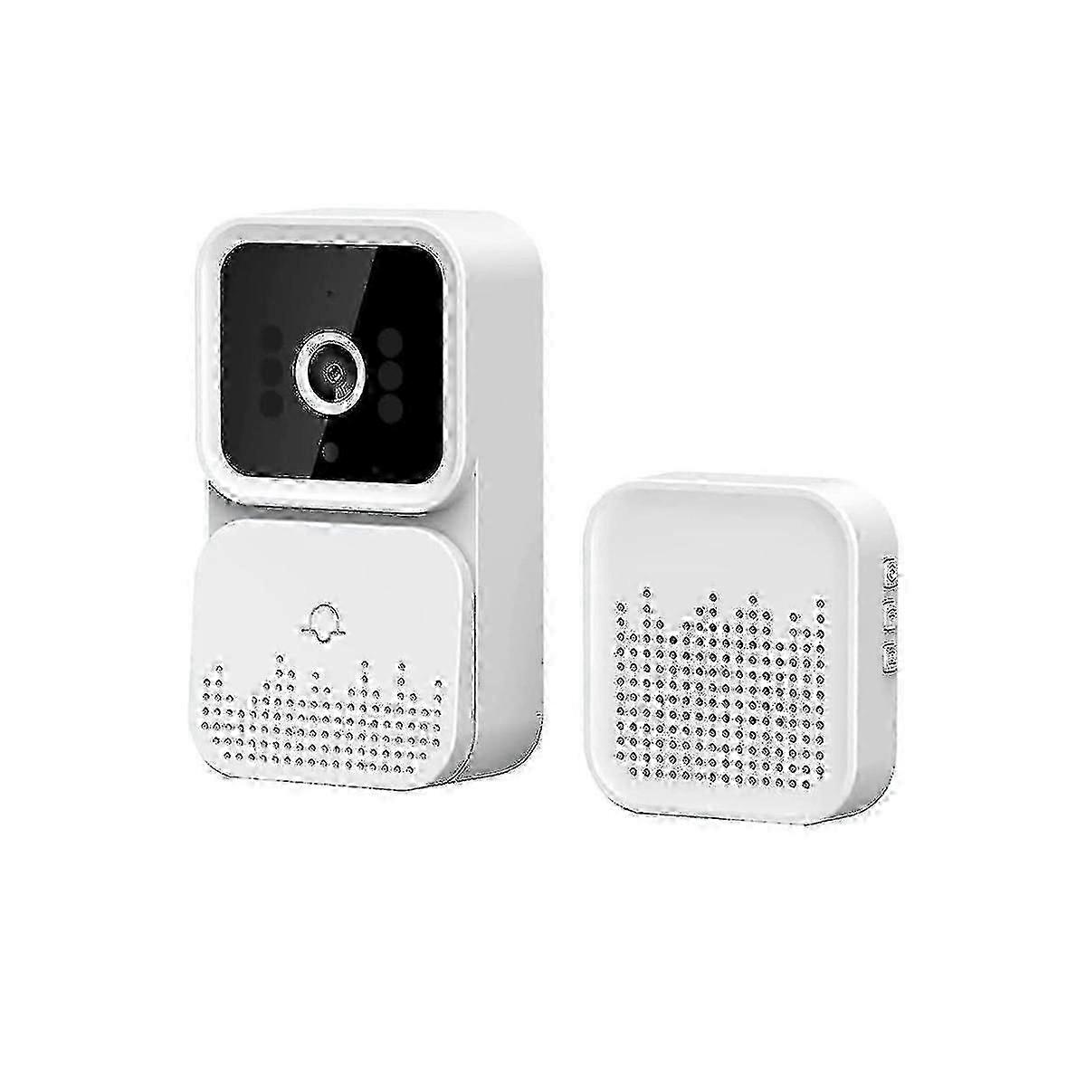 Wireless Remote Doorbell Intercom with HD Night Vision and Wifi Charging
