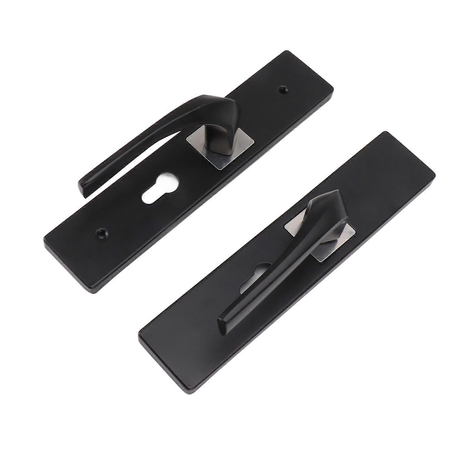 Door Handle Lock with Compound Lock Core Universal Type Door Lever Handle Lock for Bedroom 