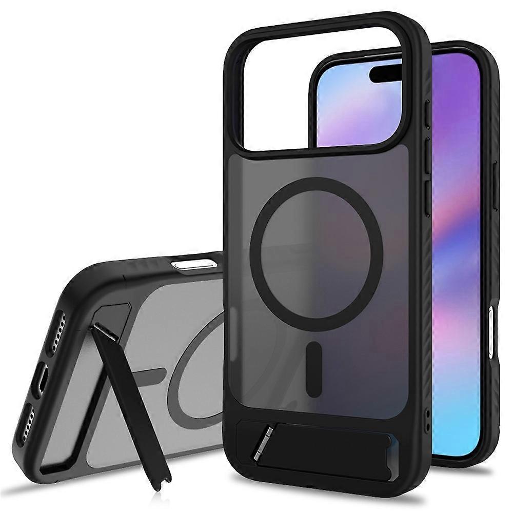 Bulk Purchasing Compatible For iPhone 17 Pro Case Compatible with MagSafe Kickstand Skin Touch Phone Cover