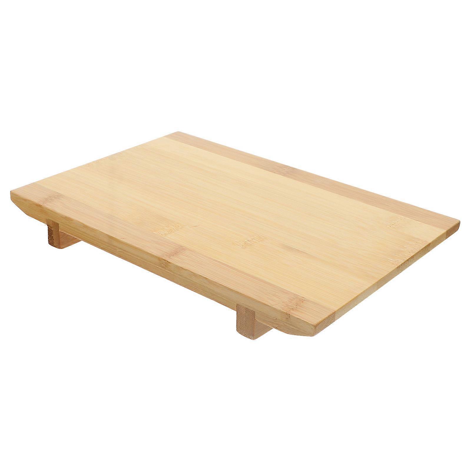 Sushi Tray with Smooth Surface for Home Use Synthetic Material Assorted Color 10.2x7.8 Inches