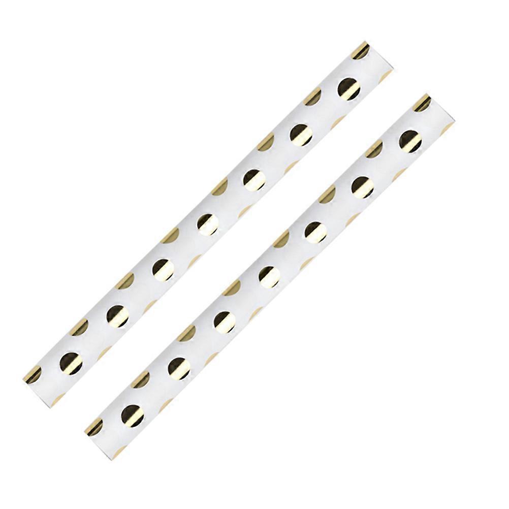 Dot Wrapping Golden Dot Coated Paper for present Wrapping and Decorative Events 5Set