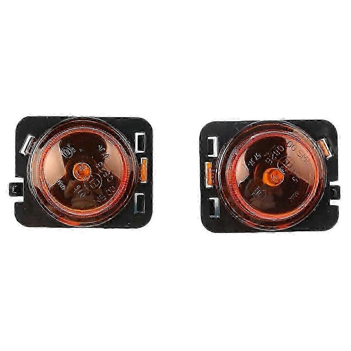 Suitable for Wrangler JK Side Corner Fender Turn Signals 55078144AA 55078145AA-JC