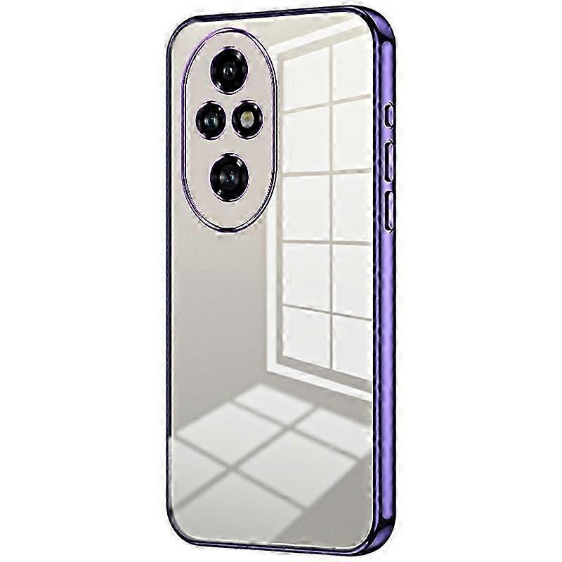TPU Phone Case for 200 Pro 5G with Electroplating Frame Edge