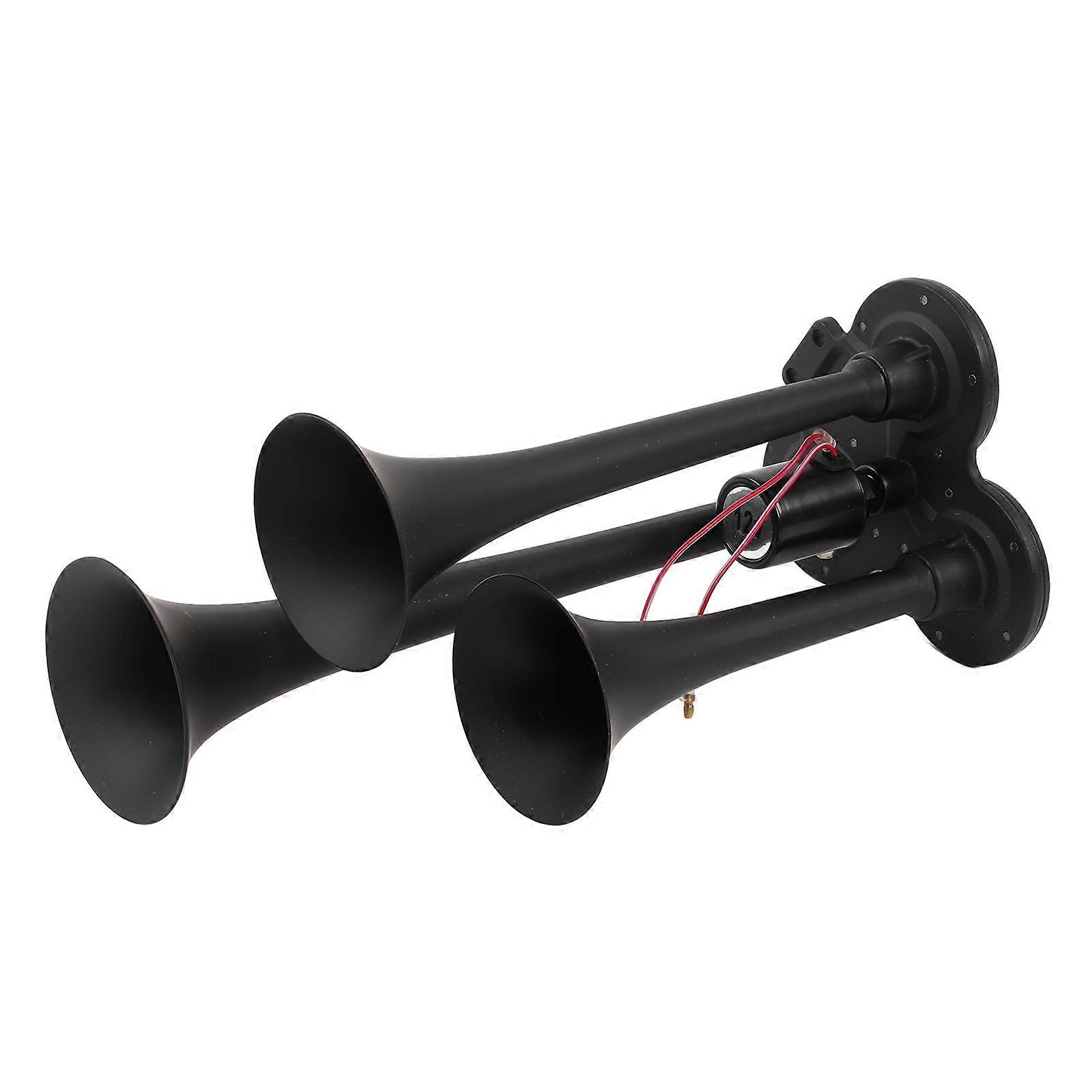 2Pcs Electric Snail Horns Universal 12V 115DB Snail Horn Suitable for Car Motorcycle Boat