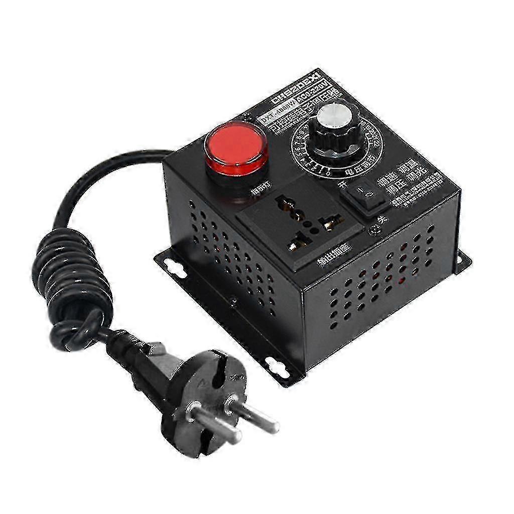 Electronic Voltage Regulator AC220V 4000W Temperature Motor Fan Speed Controller