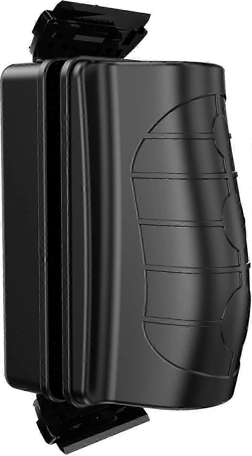Magnetic Cleaner Tool for Glass Aquariums - Suitable for Various Aquarium Types, Effective Scrubber and Floating Brush (Size S) - Black