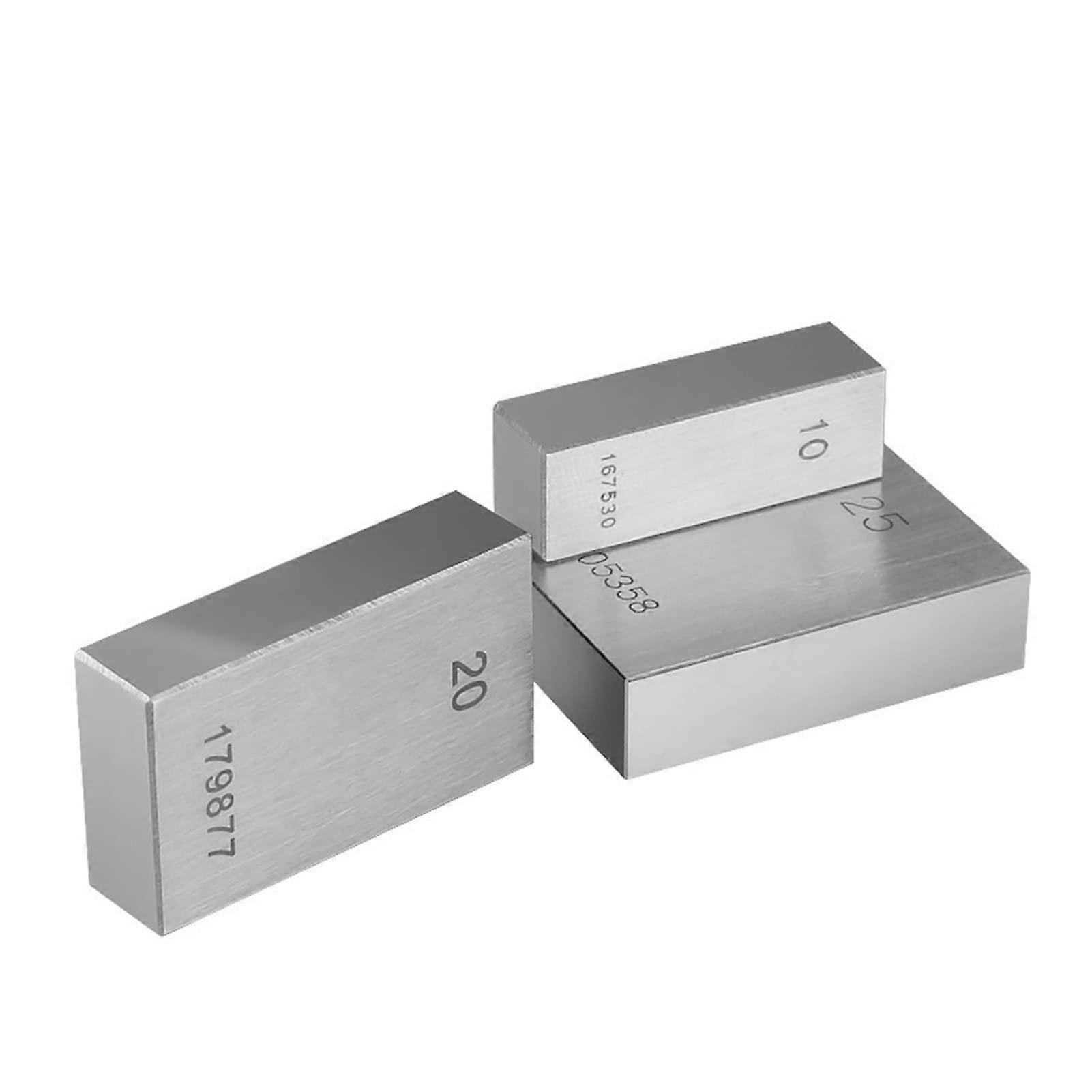 End measure gauge block set 32 pieces, 0 grade, steel gauge block, standard calibration block