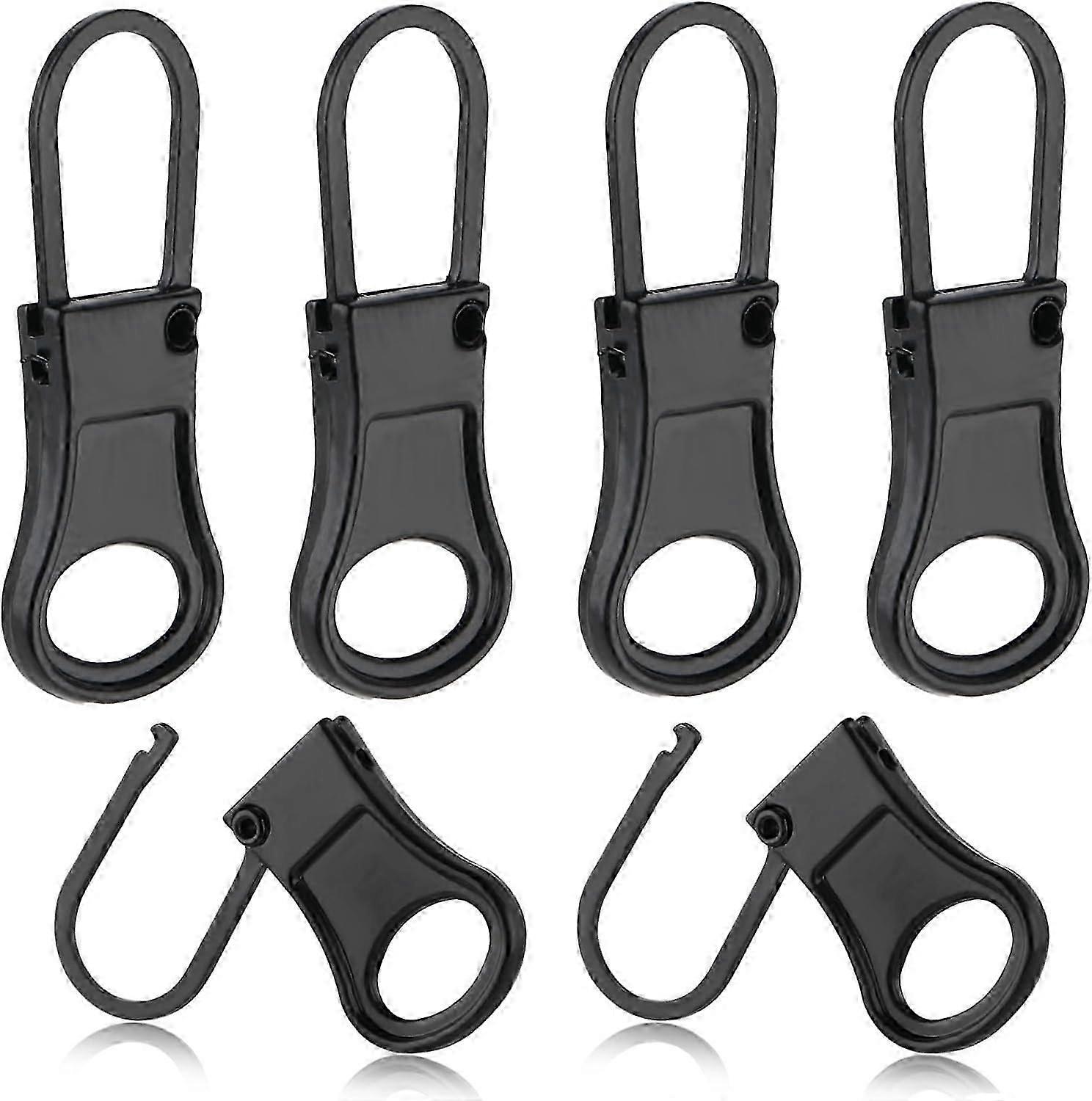 Metal Zipper Pull Tabs Detachable Zipper Extenders