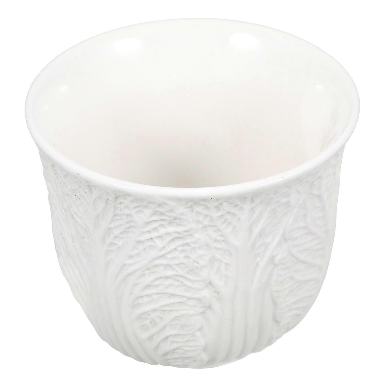 Porcelain Kung Fu Tasting Cup Classic Cabbage Style 170ml 1Set