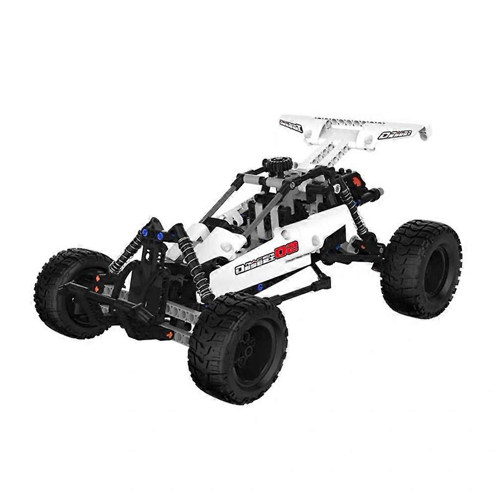 Desert racing building blocks assembled educational toys