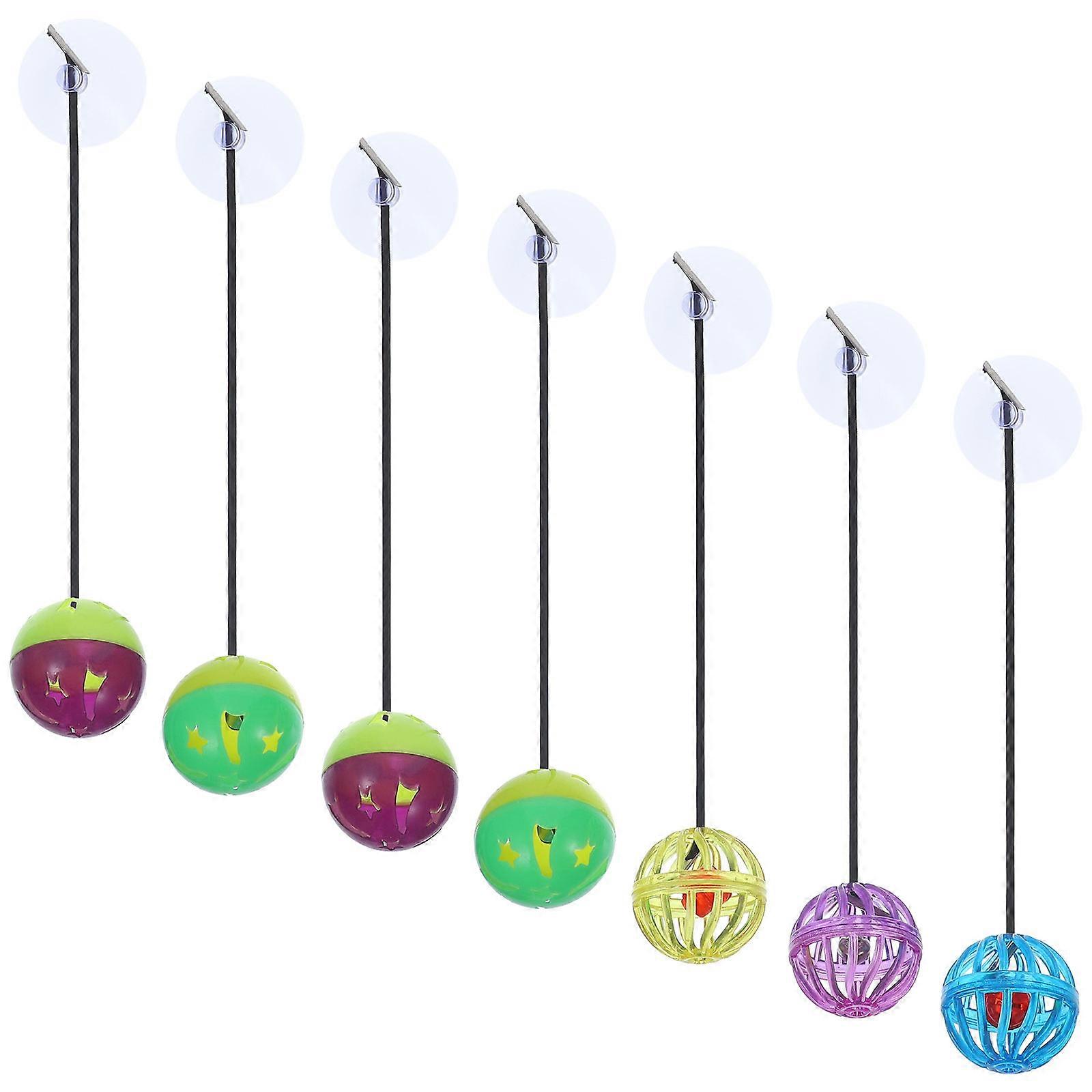 Funny Reptile Lizard Balls with Suction Cups for Bearded Dragons, Hamsters & Small Pets – Engaging Climbing & Biting Toy Set