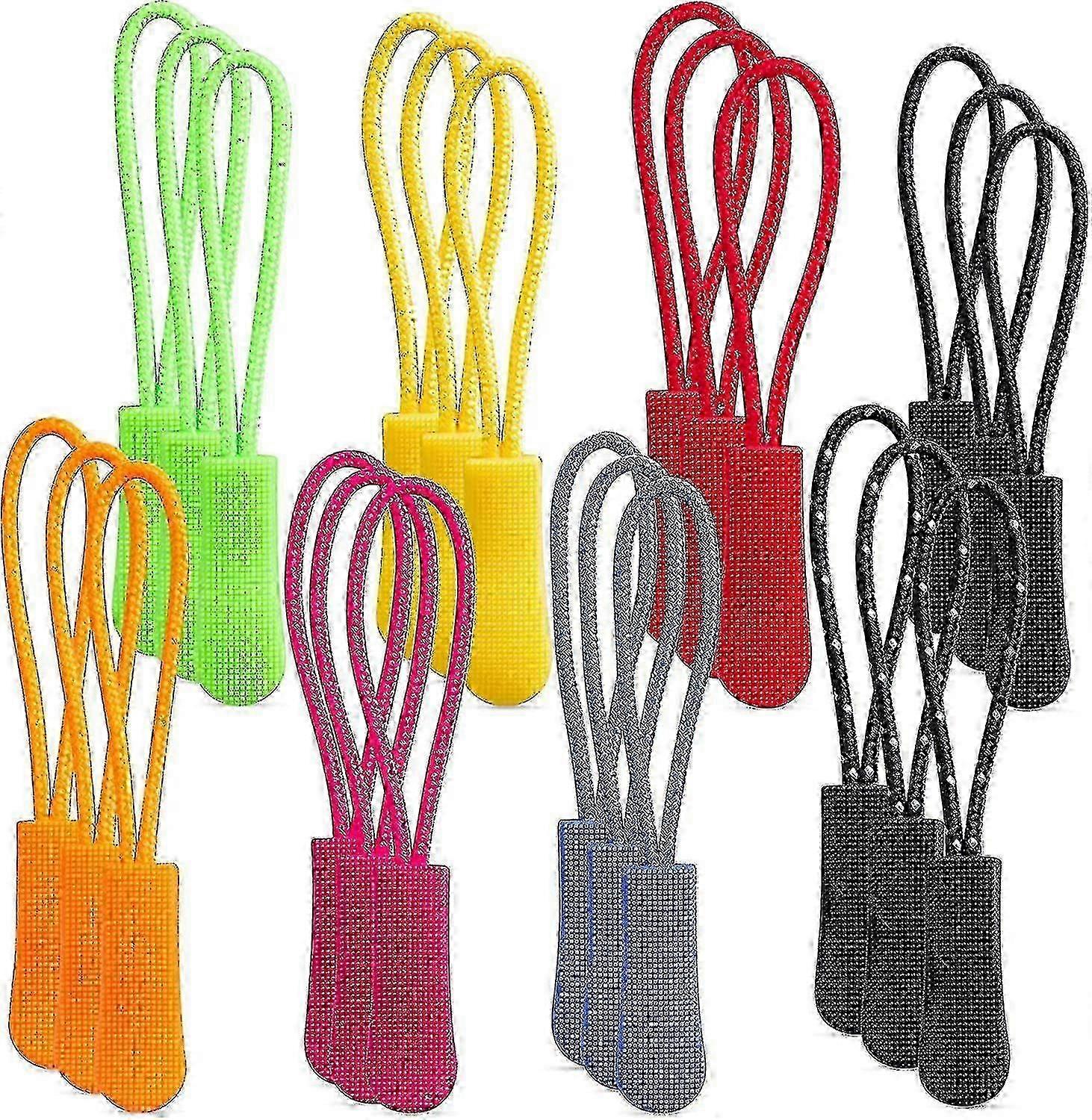 2025 Latest Model 40 Pieces Zipper Pulls Zip Extension Zipper Tag For Clothes