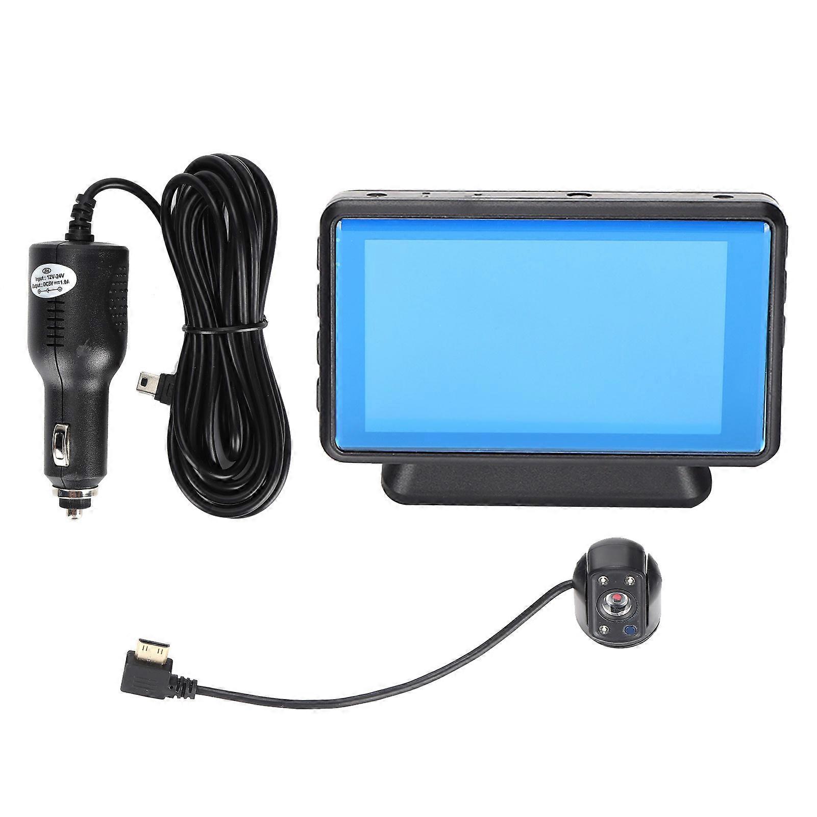 Enregistreur de conduite IPS HD 1080P 3 pouces détachable objectif rotatif Affichage de conduite de sécurité automobile