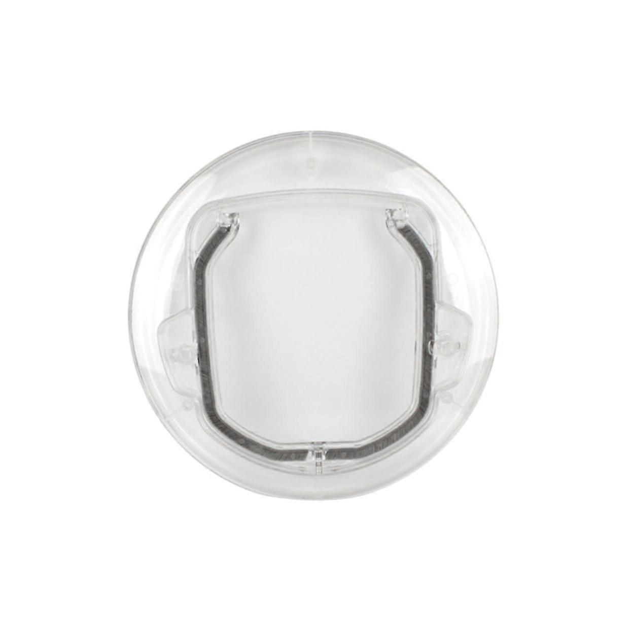 Cat flap made of PC for pets, door opening for installation and impactresistant for indoor use, pet door for cats and small animals.