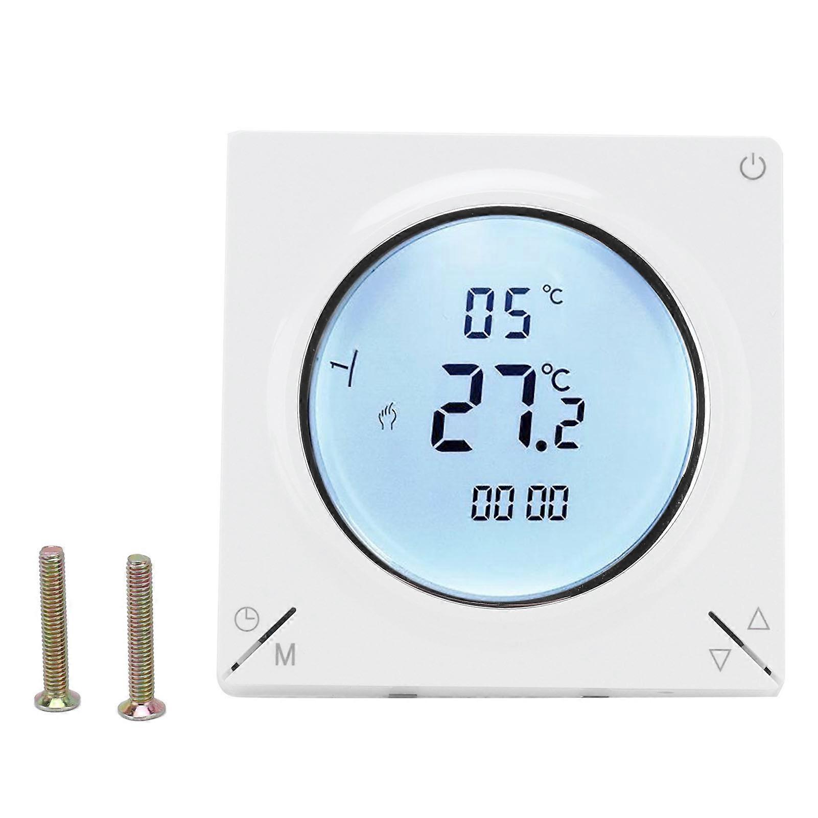 AC220V Floor Heating Linkage Temperature Controller Programmable Heating Ventilation Thermostat