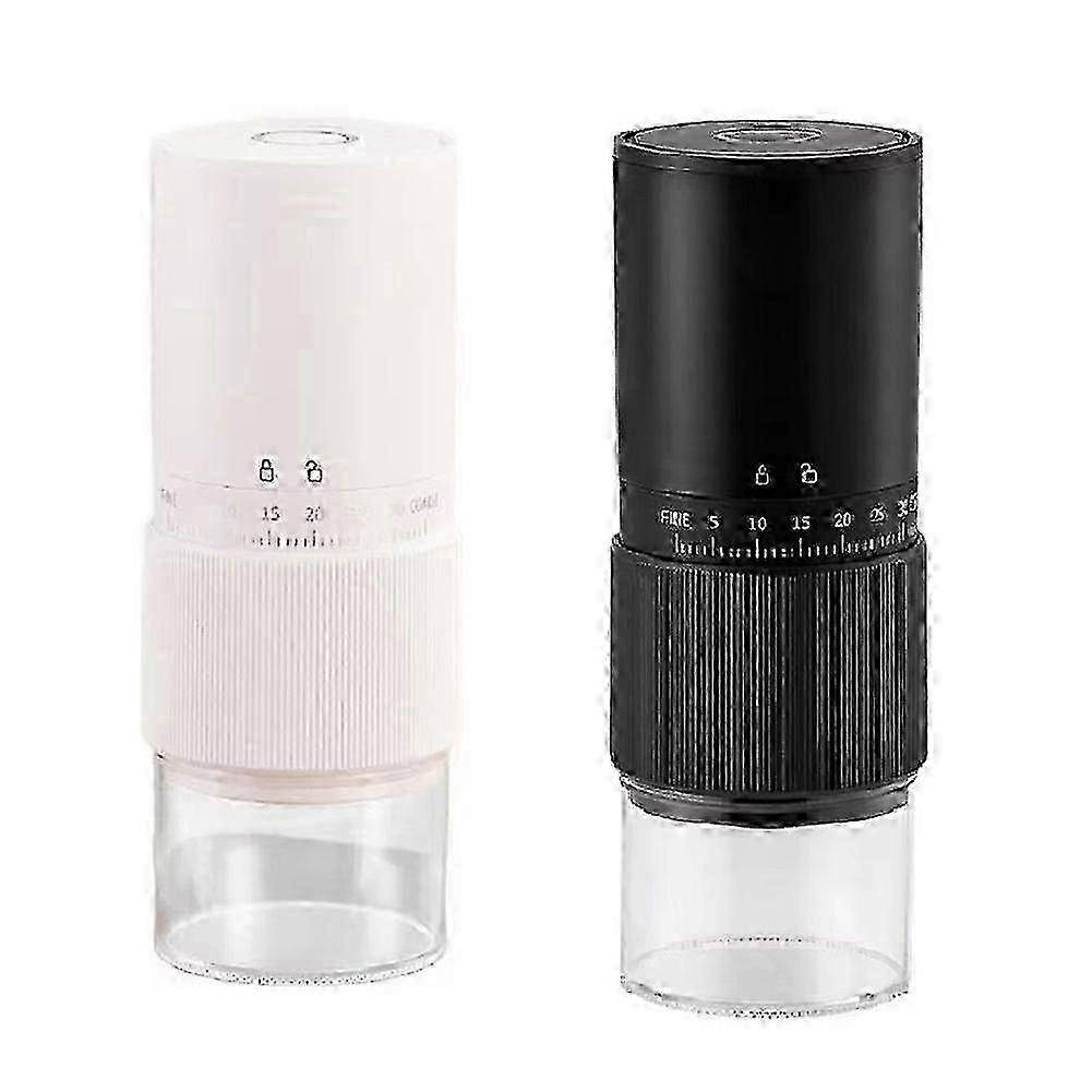 キッチン用のノイズリダクションを備えた調整可能なポータブルコーヒーグラインダー