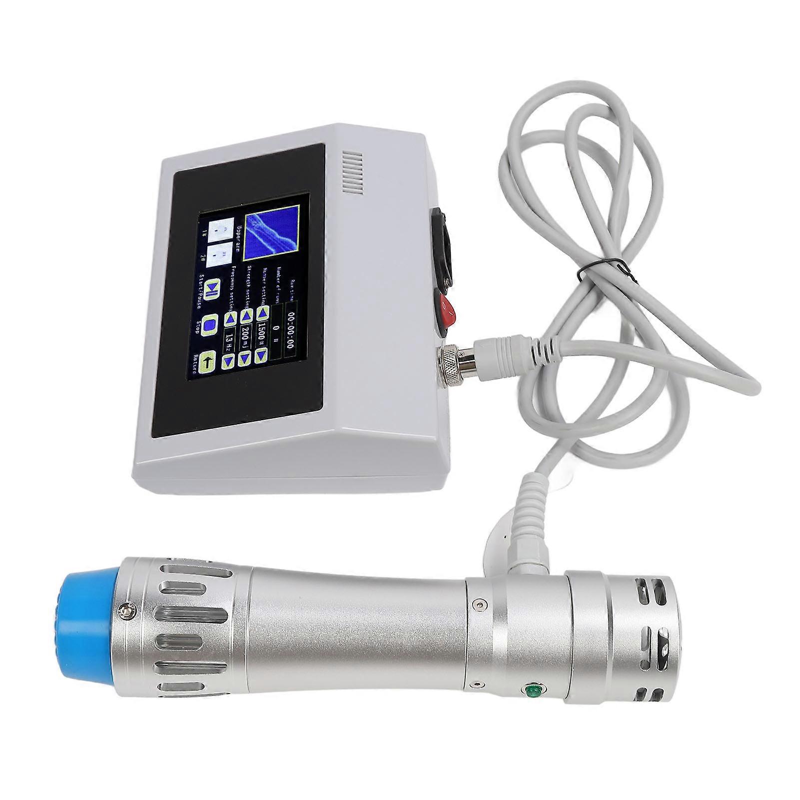 体外衝撃波マシンは痛みを和らげます深部筋肉弛緩カイロプラクティック調整ツールシルバーハンドル110-