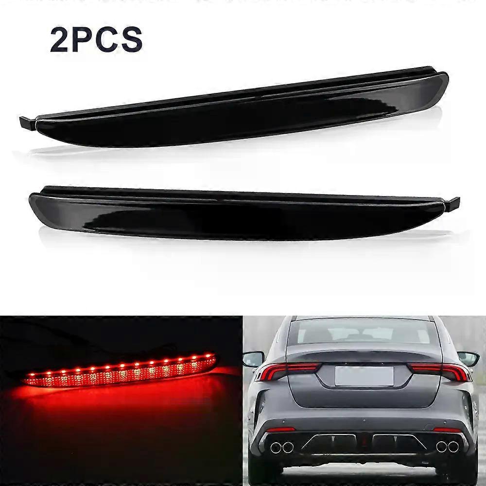 Rear Bumper Reflector Light For Mazda 6 2003-2008 For Mazda6 Atenza Sport Mazdaspeed 2Pcs LED Tail Running Stop Signal Fog Lamp