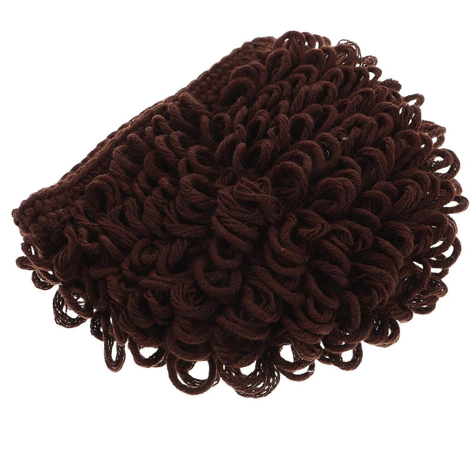 Winter Hats For Kids Toddler Wig Hat Unisex Warmth Fashionable Design Head Circumference 40-50cm 1Set