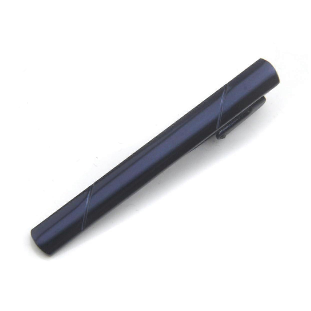 4-Piece Metal Tie Clips Set, Shiny Tie Pins in Various Colors for Weddings, Meetings, and Formal Occasions