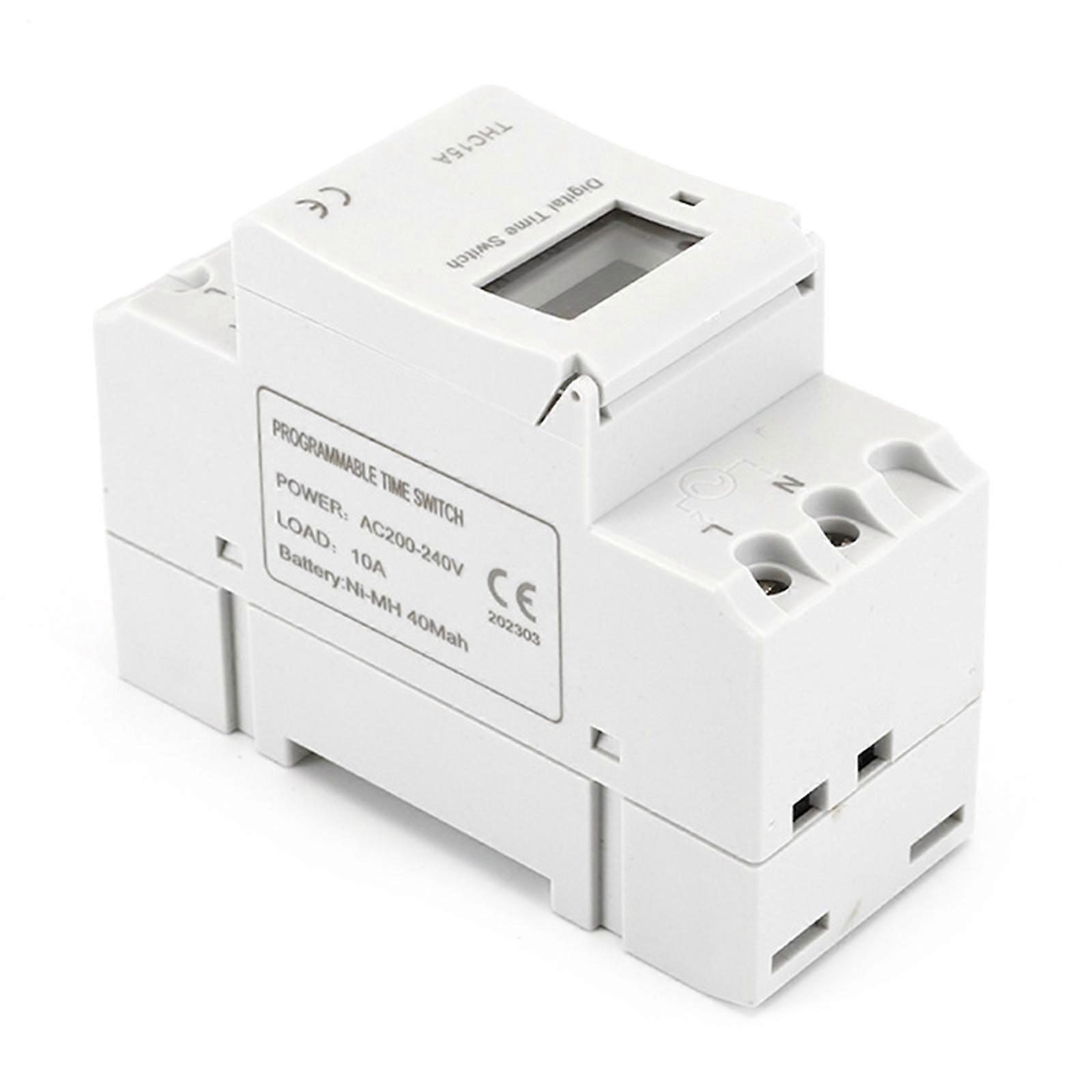 Digital Timer Switches 7 Day Programmable Timer Relays Digital Timer Switches Electronic Timers for Appliances Enduring Multicolor