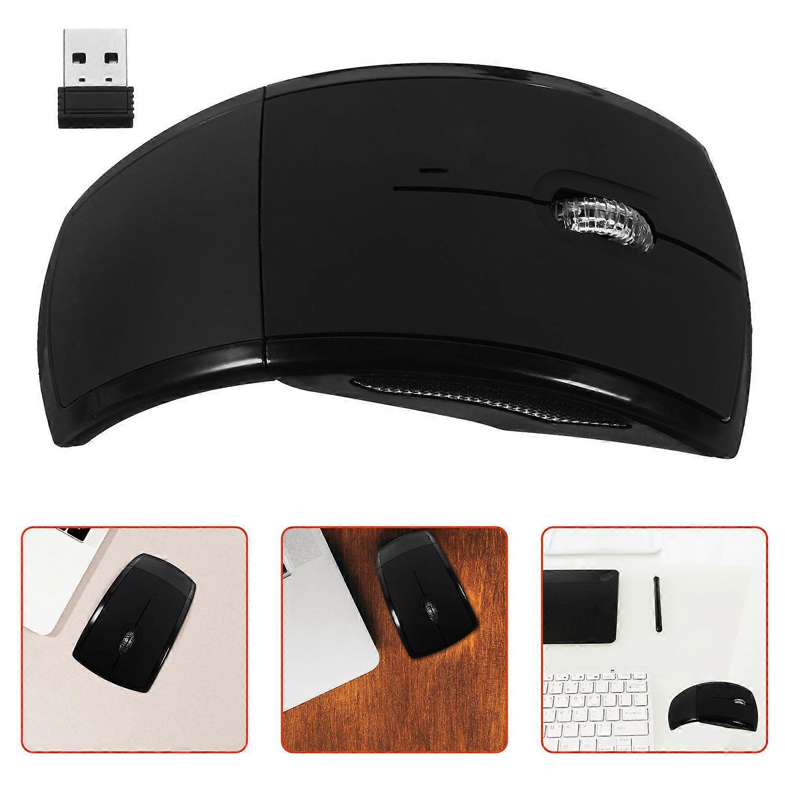 Wireless Computer Mouse for Use Portable and Comfortable with Ergonomic Design