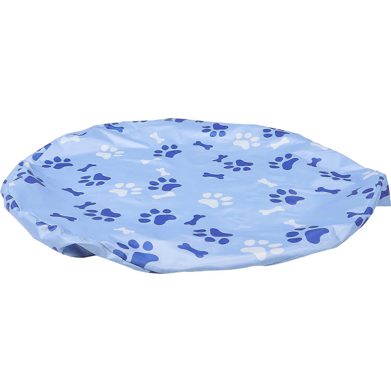 غطاء حمام سباحة مقاوم للعوامل الجوية غطاء حمام سباحة خارجي دائري يمنع الحطام المصنوع من البوليستر 1Pack