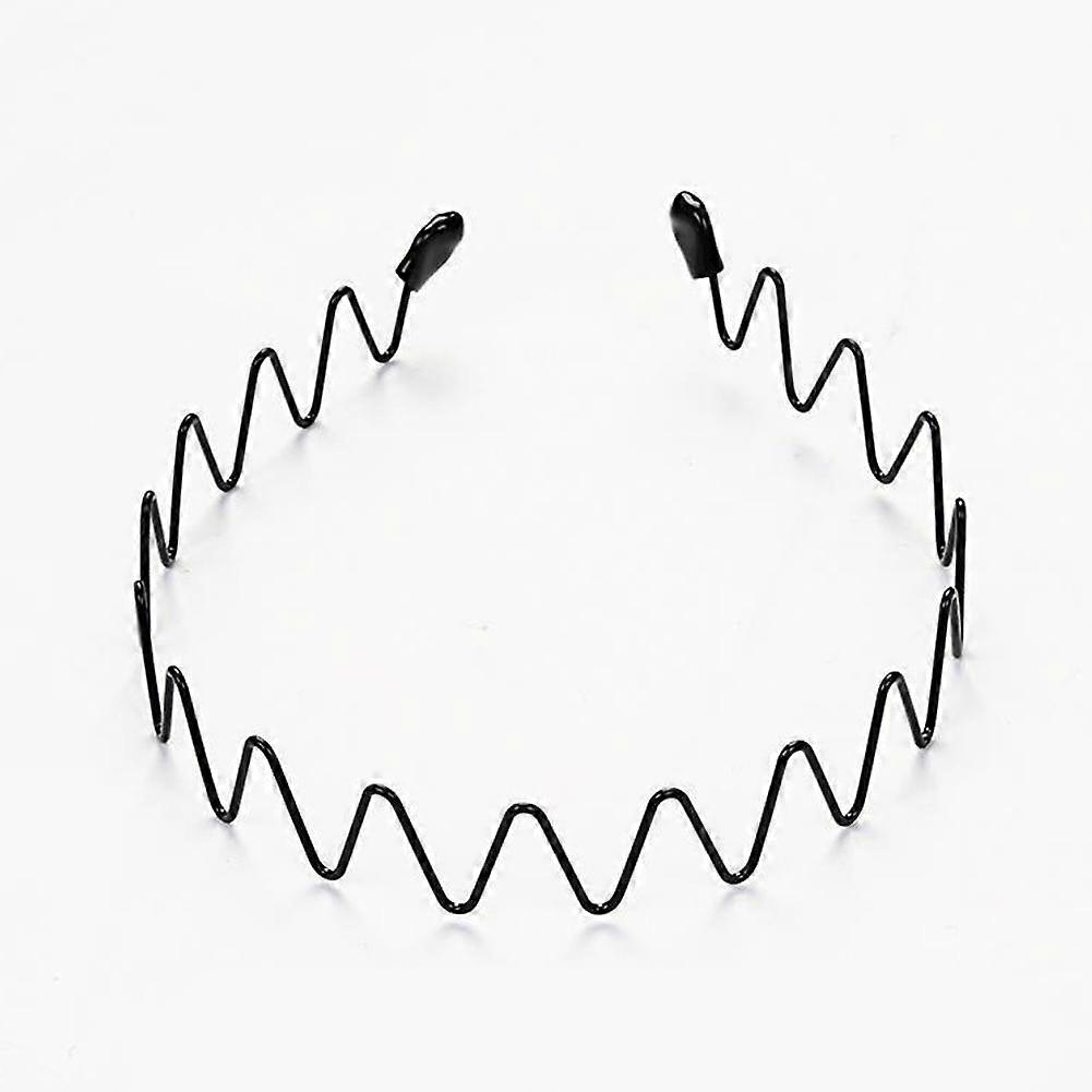 Wavy Headband Simple Invisible Non-slip Hair Hoop Comfortable Convenient Headband Headwear Hair Styling Accessory for Men