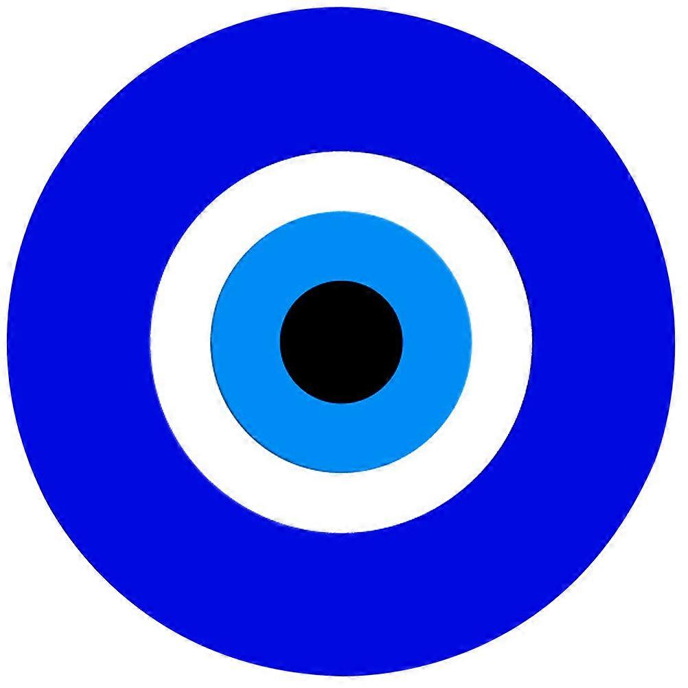 Wall Decal Acrylic Round Evil Eye Decor For Interior Designers 1Set