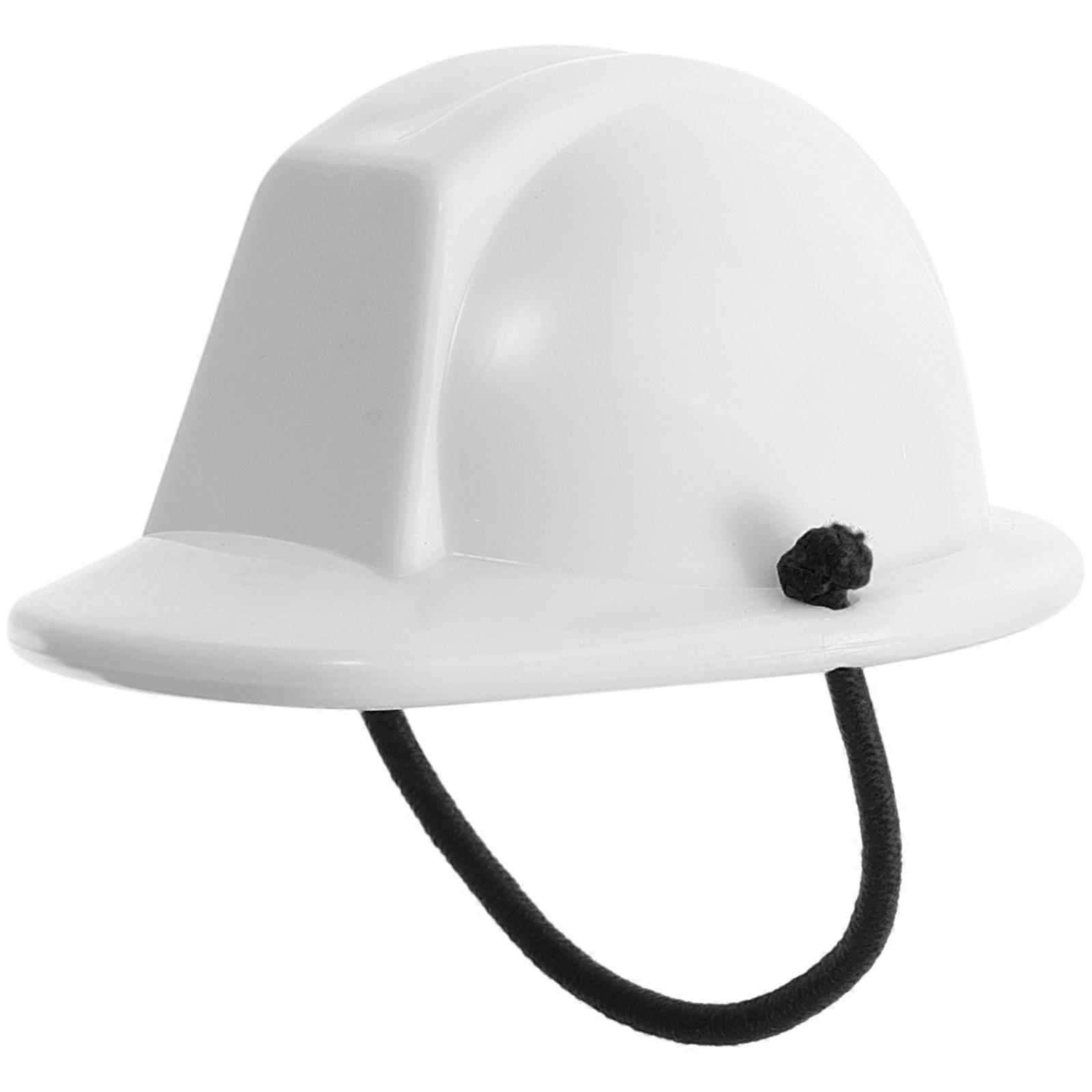 Reptile Decorative Caps Plastic Reptile Hat Pet Costume Photo Prop White .00X3.50X2.00cm 1Pcs