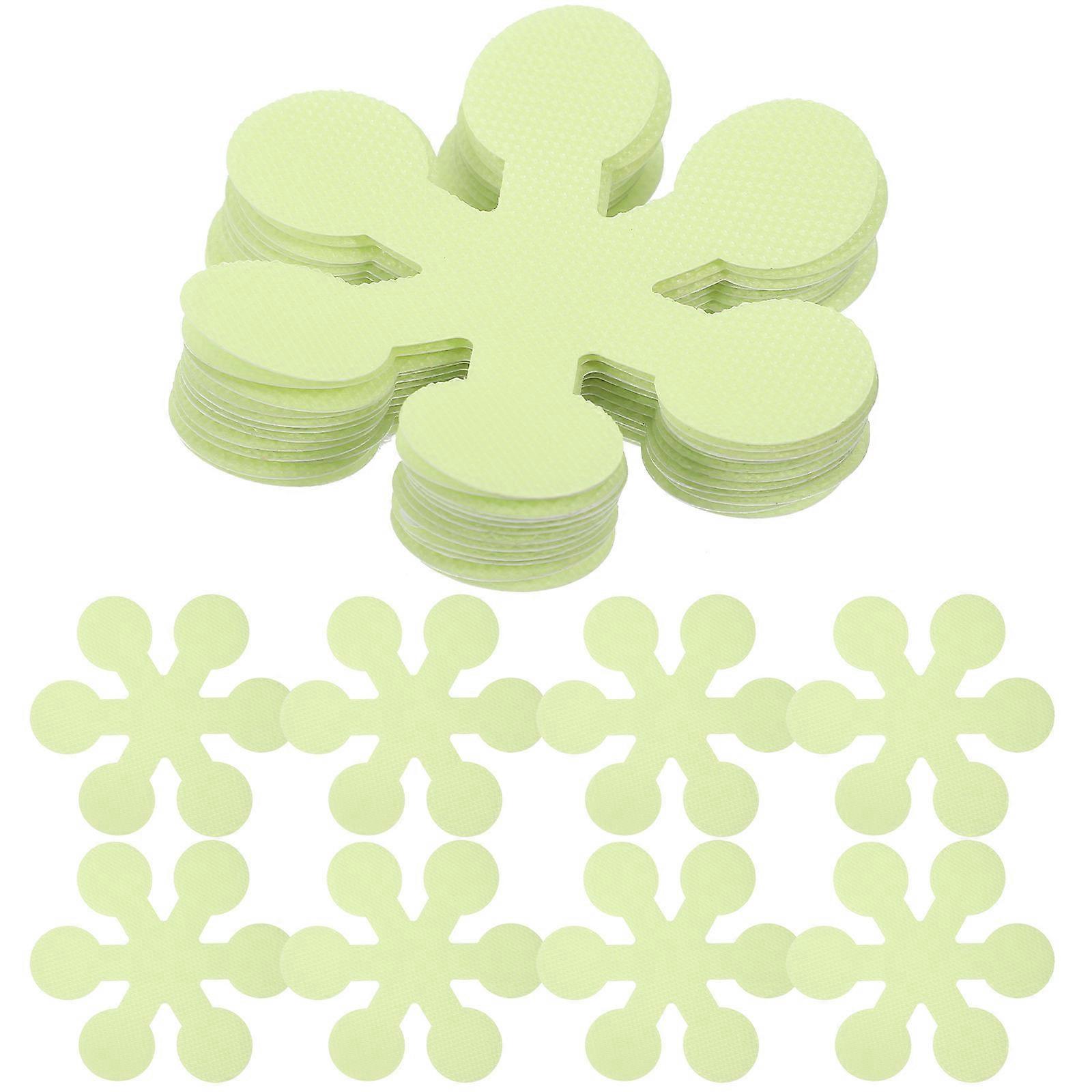 Safety Tape for Steps Stairs Tapes Snowflake Adhesive High Visibility Night Use 20Set
