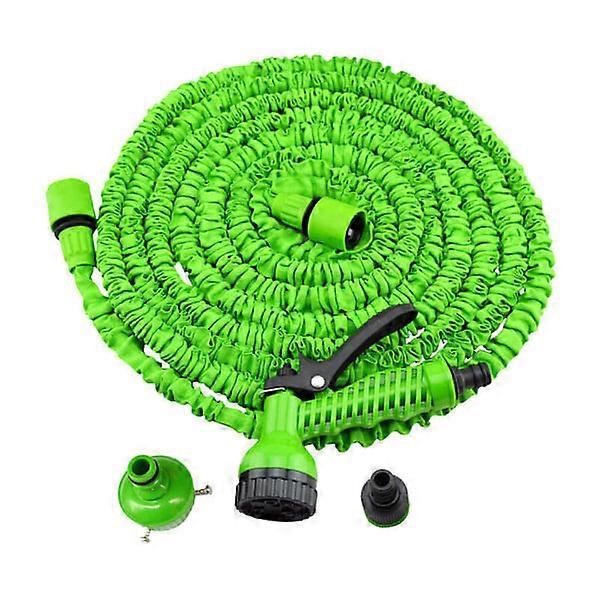 30m Expandable Garden Hose, Expandable Water Pressure Hose with 7 Function Spray Gun, 100FT Flexible Watering Hose Leakproof Watering Hose for Garden