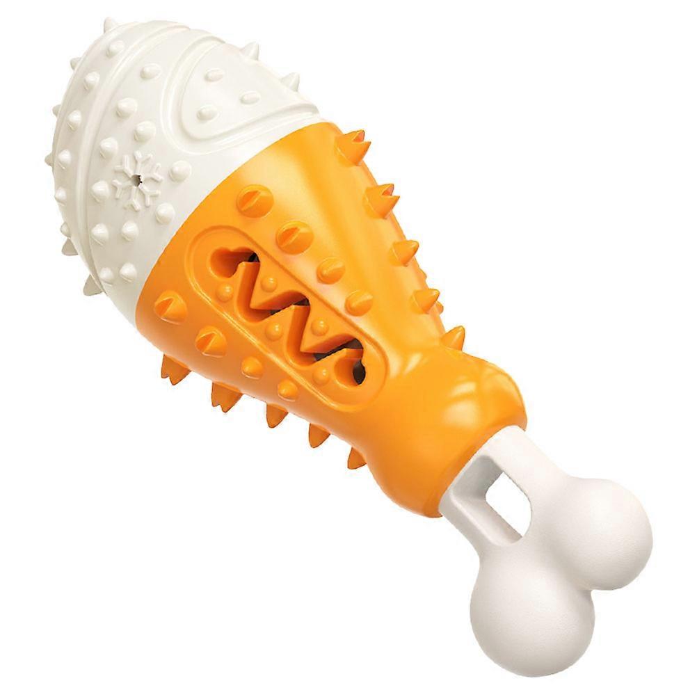 Dog Chew Toy Drumstick Shaped 1 Set Dog Plaything Cleaning Stick Pet Supply