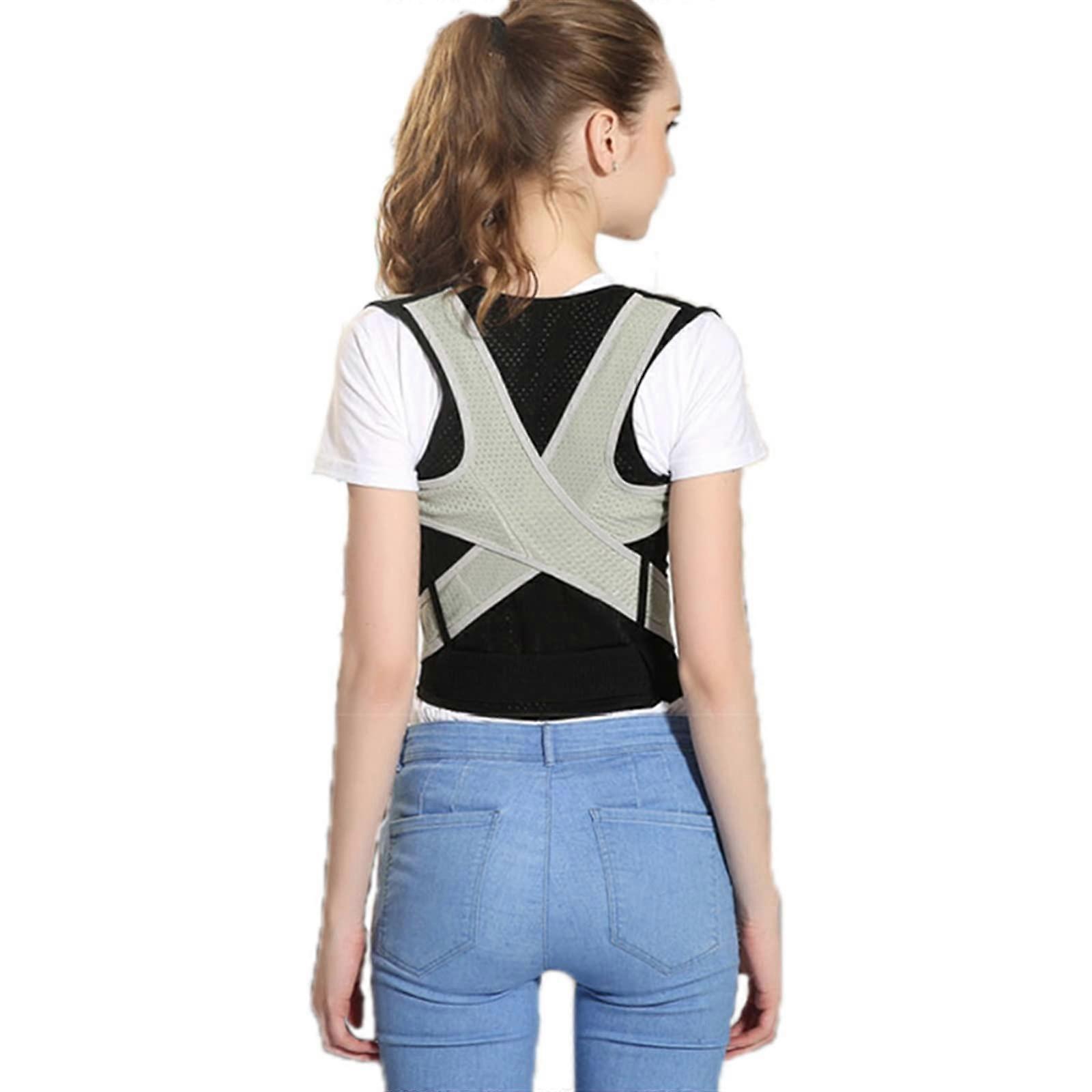 Back Corrector Posture Belt For Men Women, Lumbar Spine Back Brace, Size XS, Color Options