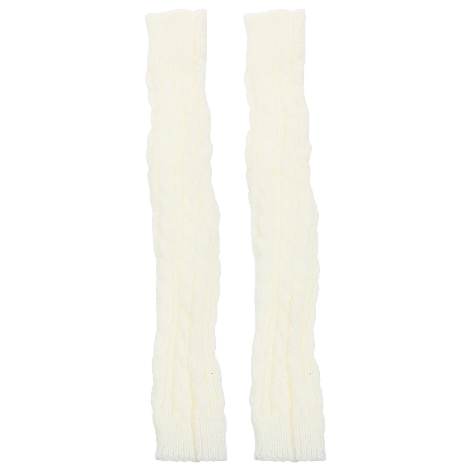 Keep Warm Arm Sleeves Practical Long Fingerless Adults Clothing Accessories 1 Pair