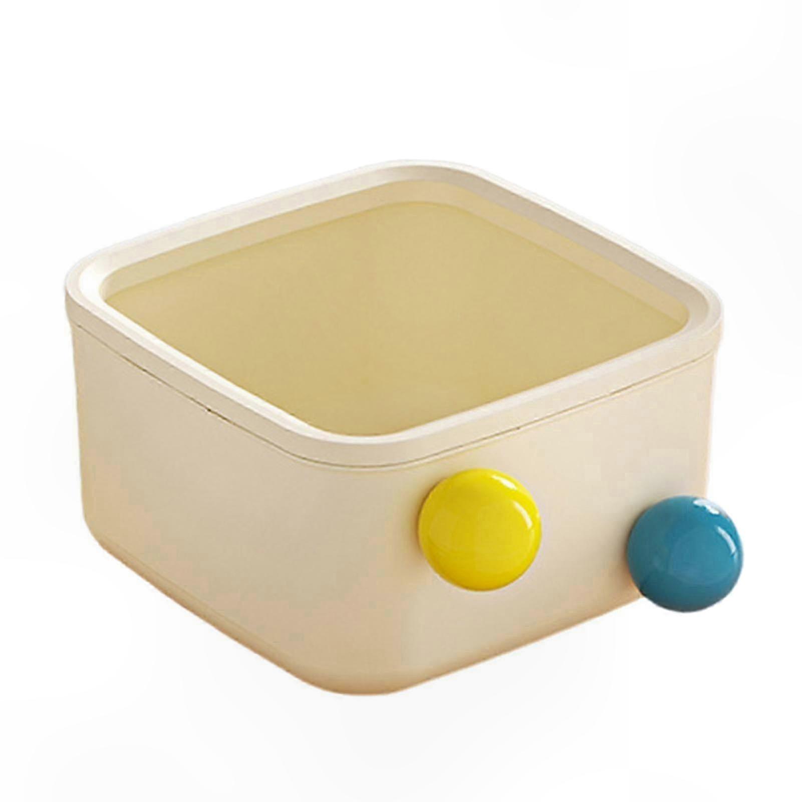 Large Storage Bin with Lid for Dorm, Office, and School Organization - Ideal for Small Items and Hairpins