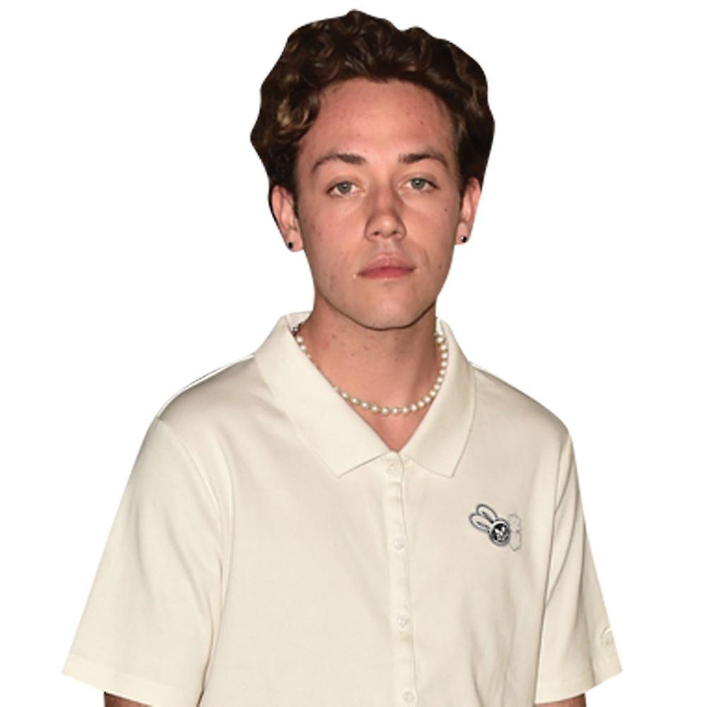 Ethan Cutkosky (White Top) Half Body Buddy Cutout