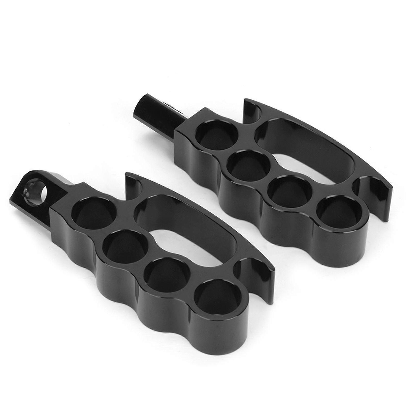 CNC Aluminum Motorcycle Front Footpegs Universal Modified Accessory